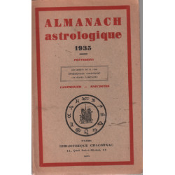 Almanach astrologique 1935