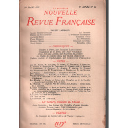 La nouvelle revue francaise 5e année n° 51