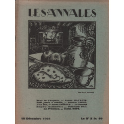 Les annales politiques et litteraires / 15 DECEMBRE 1928