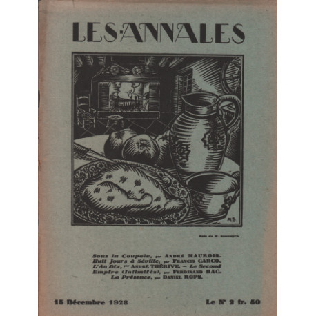 Les annales politiques et litteraires / 15 DECEMBRE 1928