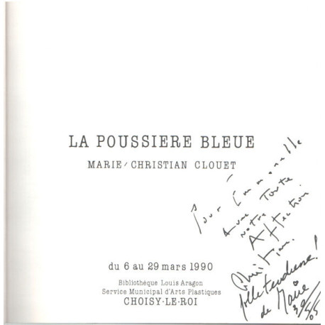 La poussière bleue