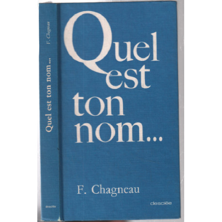 Quel est ton nom