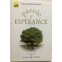 Parole d' espérance (livre + CD inclus)