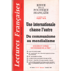 Une internationale chasse l'autre / du communisme au mondialisme