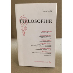 Philosophie numéro 71