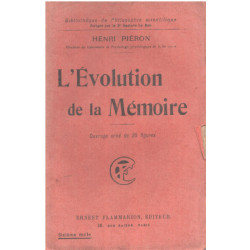 L'évolution de la mémoire