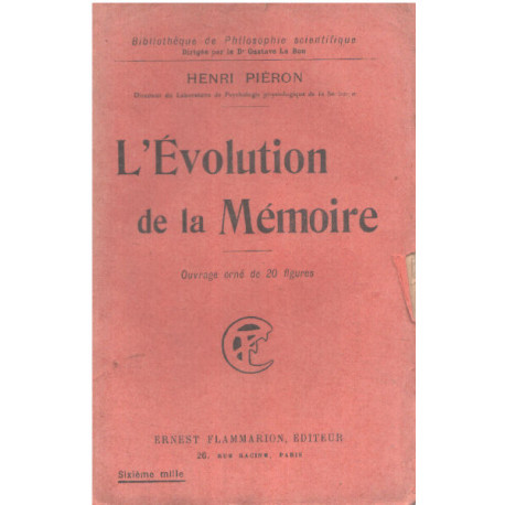 L'évolution de la mémoire