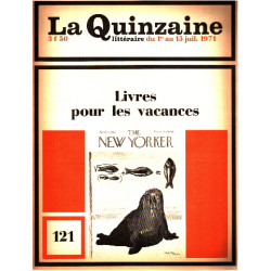 La quinzaine litteraire n° 121 /