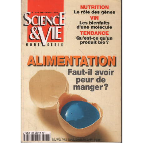 Sciences et vie n° 208 / alimentation faut il avoir peur de manger