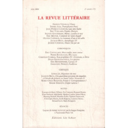 La revue litteraire - juin 2004