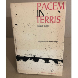 Pacem in terris / commentaires de Joseph Comblin