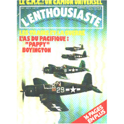 L'enthousiaste n° 10 / le trains et la guerre - l'as du pacifique...