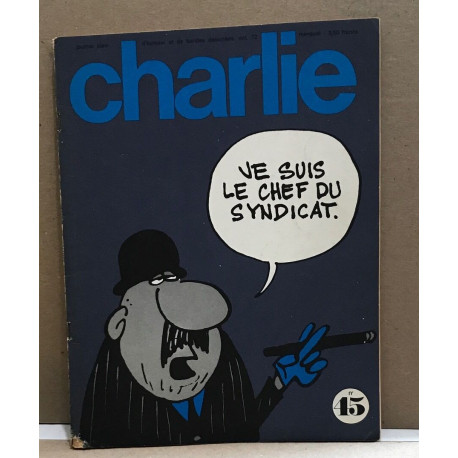 CHARLIE. Journal plein d'humour et de bandes dessinées.n° 45