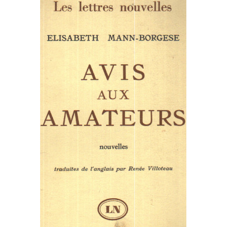 Avis aux amateurs