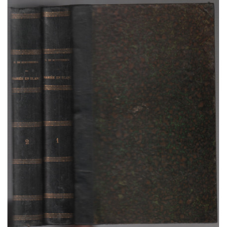 Mariée en blanc en 2 volumes ( une cinquantaine d'héliogravures )