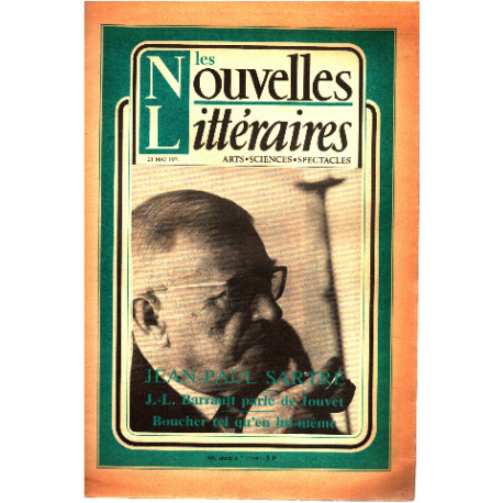 Les nouvelles litteraires n° 2278 / jean paul sartre