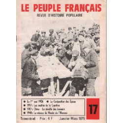 Revue d'histoire pouplaire / le peuple français n° 17