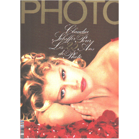 Revue photo n° 296/ claudia schiffer pour les 25 ans de photo