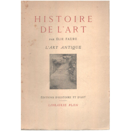 Histoire de l'art / l'art antique