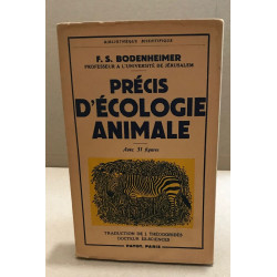 Précis d'écologie animale / 31 figures