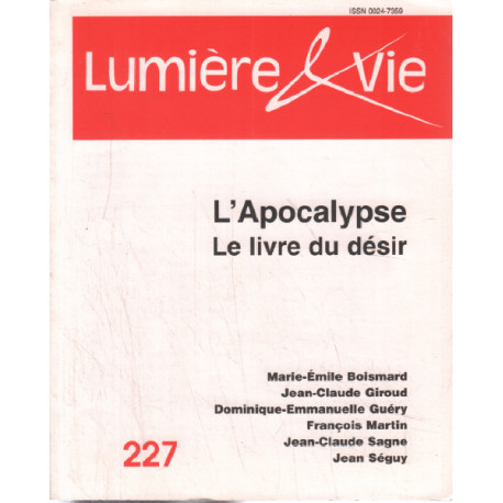 L'apocalypse le livre du désir