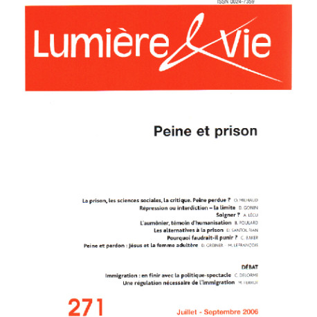 Peine et prison