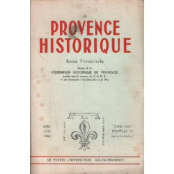 Provence historique n° 72