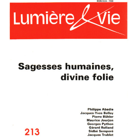 Sagesses humaines divine folie