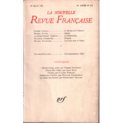 La nouvelle revue litteraire n° 212