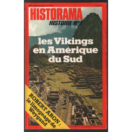 Les vikings en Amérique du Sud (revue historama n° 308)