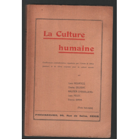 La culture humaine