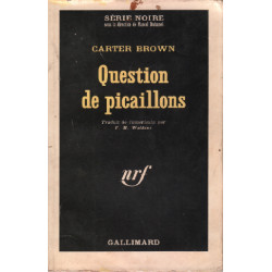 Questions de picaillons / série noire n°951