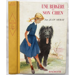 Une bergère ete son chien