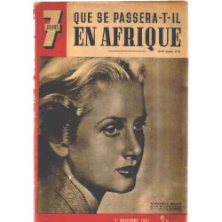 Revue 7 jours / 1 novembre 1942 / blanchette brunoy