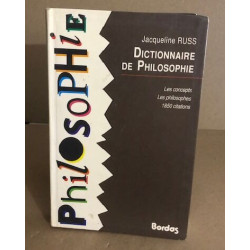 Dictionnaire de philosophie. les concepts les philosophes 1850...