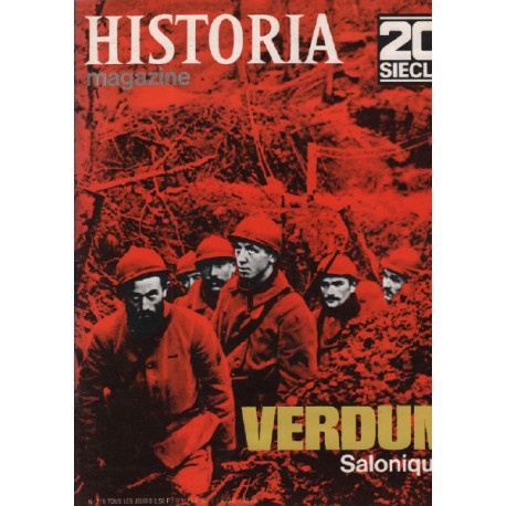 20ème siècle / historia magazine n° 118 verdun salonique