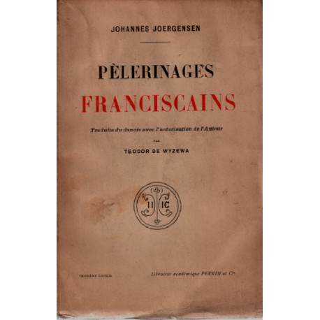 Pèlerinages franciscains