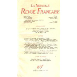 La nouvelle revue francaise n° 377 / EO numerotée sur velin ( n° 6 )