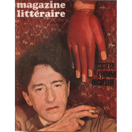 Magazine litteraire n° 38 / cocteau l'homme orchestre