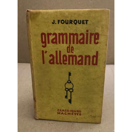 Grammaire de l4allemand