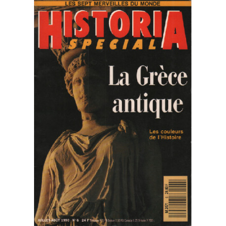 Historia magazine n° 6 / la grèce antique