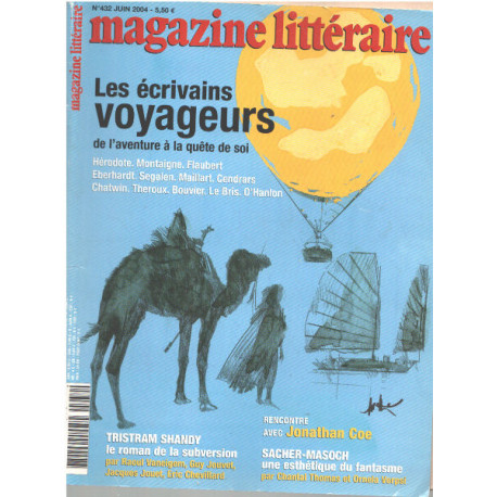 Magazine littéraire n° 432 / les écrivains voyageurs