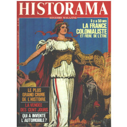 Revue historama n° 5 / il y a 50 ans la france colonialiste et...