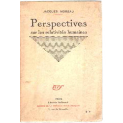 Perspectives sur les relativités humaines