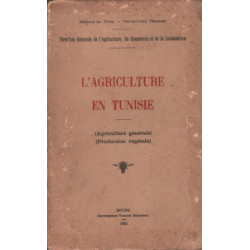 L'agriculture en tunisie ( agriculture generale -production végétale )