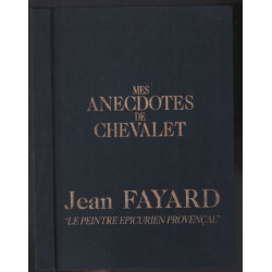 Mes anecdotes de chevalet