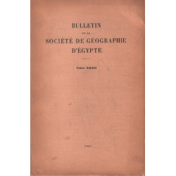 Bulletin de la société de geographie d'egypte/ tome XXXII