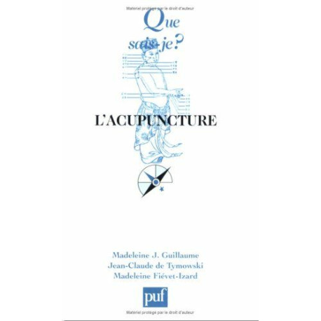 L'acupuncture (8e ed) qsj 705