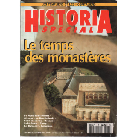 Historia n° 19 / spécial le temps des monastères