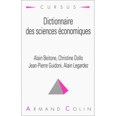 Dictionnaire des sciences économiques